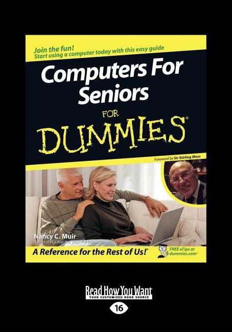 Front cover_Computers for Seniors for Dummies (Easyread Large Edition)