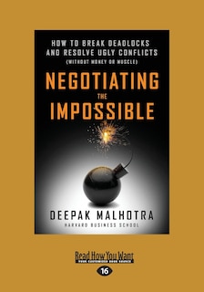 Front cover_Negotiating the Impossible