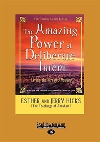 Couverture_The Amazing Power Of Deliberate Intent