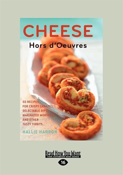 Cheese: Hors D'oeuvres (large Print 16pt)