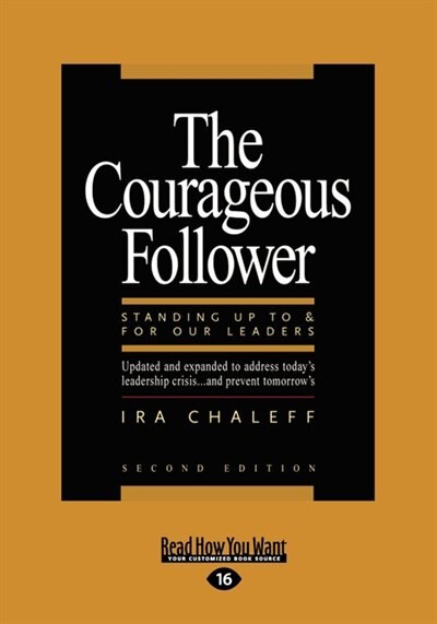 Front cover_The Courageous Follower (large Print 16pt)