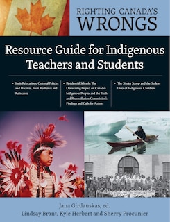 Couverture_Righting Canada's Wrongs Resource Guide for Indigenous Teachers and Students