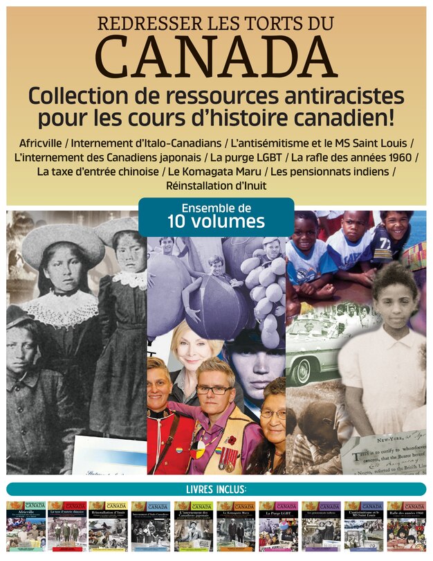 Front cover_Redresser les torts du Canada 10-volume set