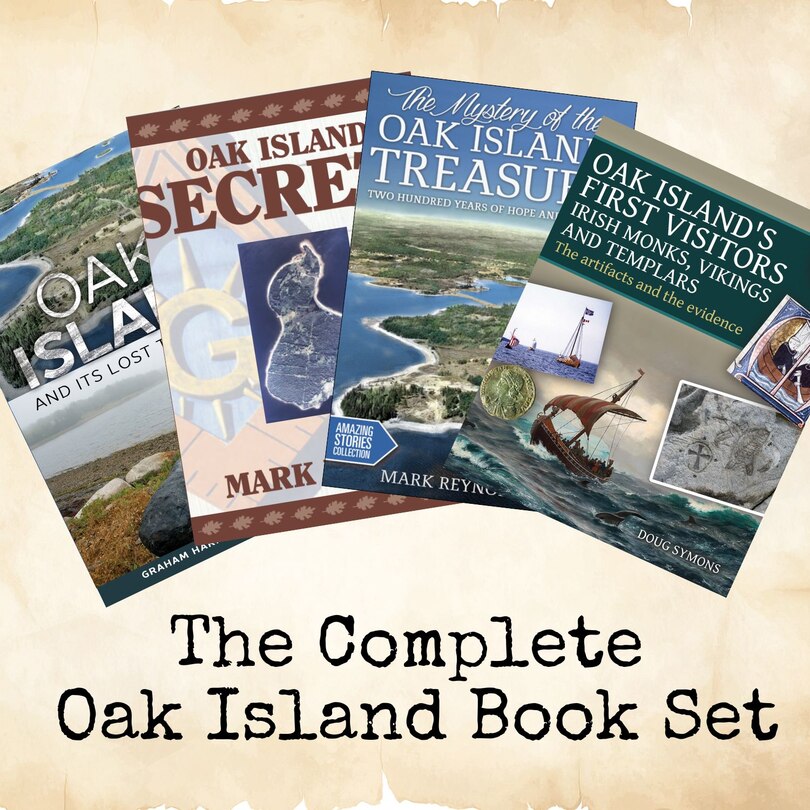 Front cover_The Complete Oak Island Book Set