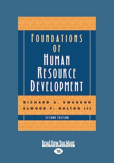 Couverture_Foundations of Human Resource Development