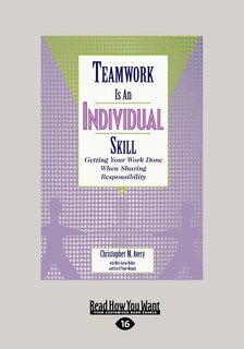 Couverture_Teamwork Is An Individual Skill