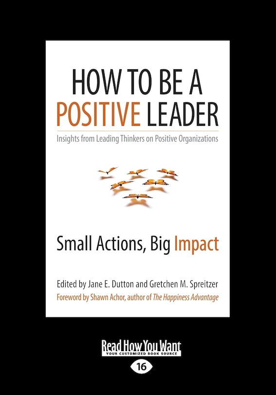 Couverture_How to Be a Positive Leader