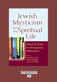 Couverture_Jewish Mysticism and the Spiritual Life