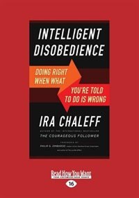 Intelligent Disobedience (Large Print 16pt)