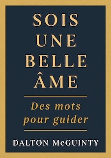 Front cover_Sois une belle âme