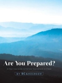 Couverture_Are You Prepared - A Practical Guide to Putting Your Affairs in Order