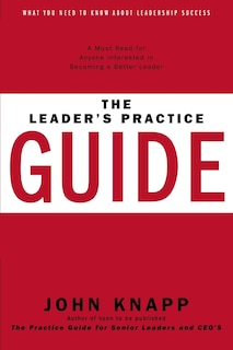 Front cover_The Leader's Practice Guide