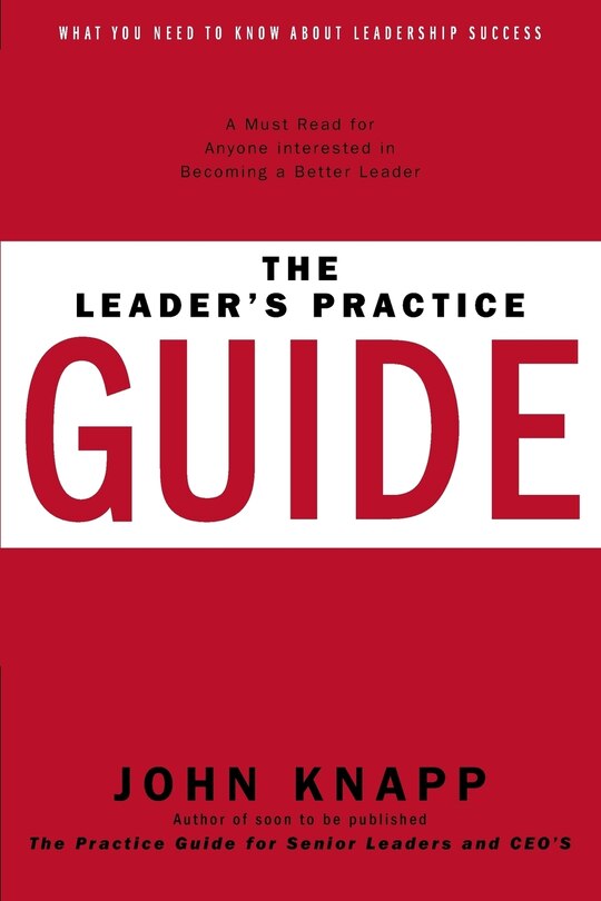 Front cover_The Leader's Practice Guide