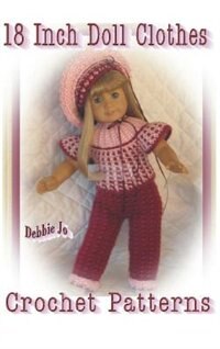 Front cover_18 Inch Doll Clothes Crochet Patterns