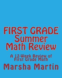 Front cover_FIRST GRADE Summer Math Review
