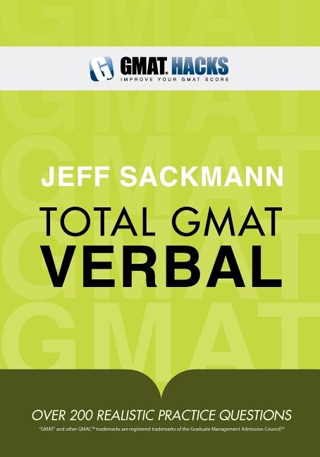 Front cover_Total GMAT Verbal