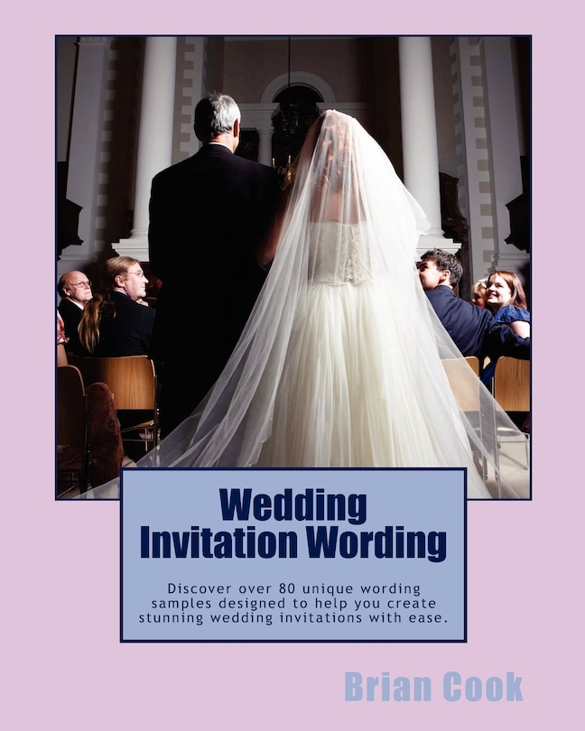 Front cover_Wedding Invitation Wording
