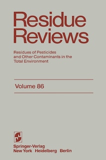 Front cover_Residue Reviews