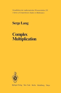 Front cover_Complex Multiplication