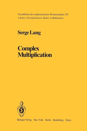 Complex Multiplication