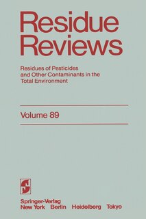 Front cover_Residue Reviews