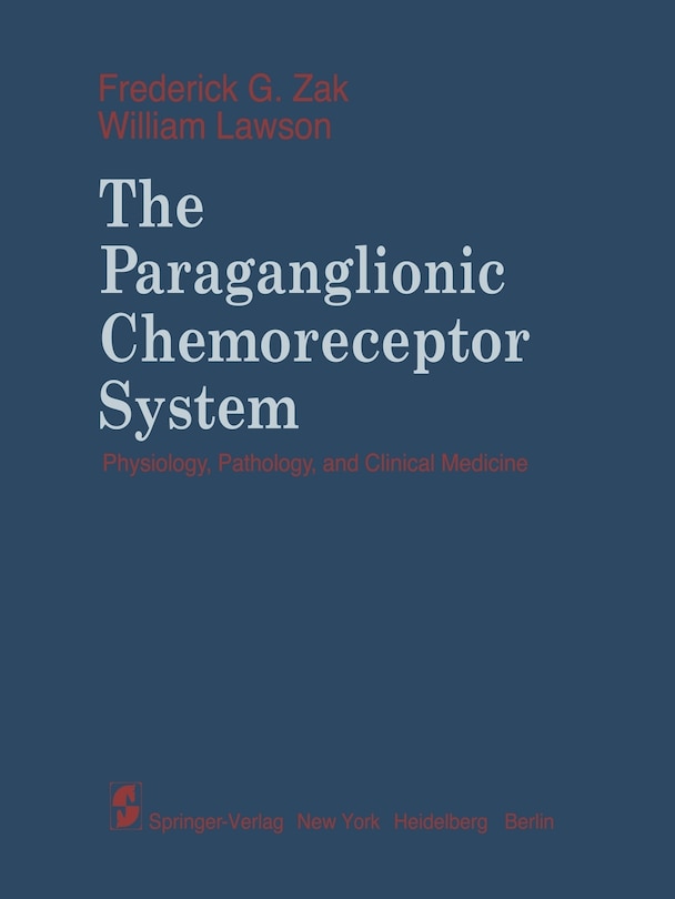 Couverture_The Paraganglionic Chemoreceptor System
