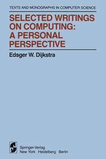 Front cover_Selected Writings On Computing: A Personal Perspective