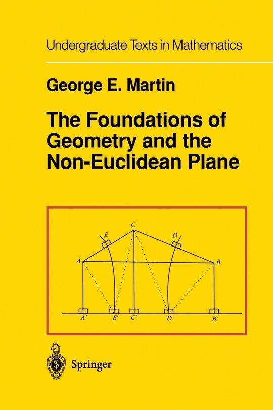 Front cover_The Foundations of Geometry and the Non-Euclidean Plane