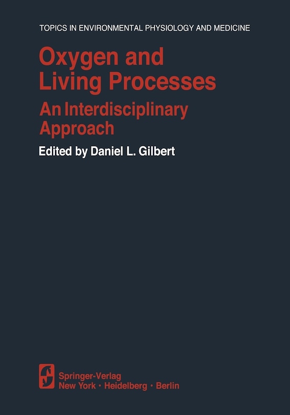 Couverture_Oxygen And Living Processes