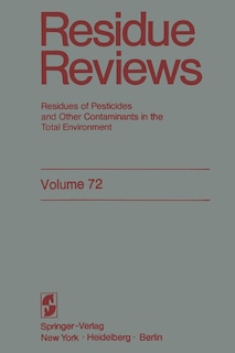 Front cover_Residue Reviews