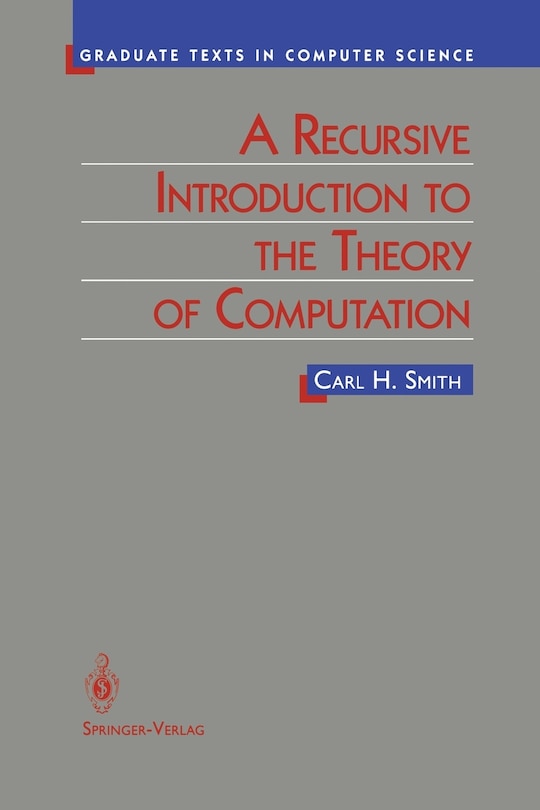 Couverture_A Recursive Introduction to the Theory of Computation