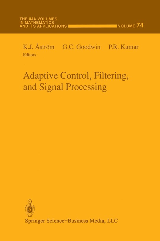 Couverture_Adaptive Control, Filtering, And Signal Processing