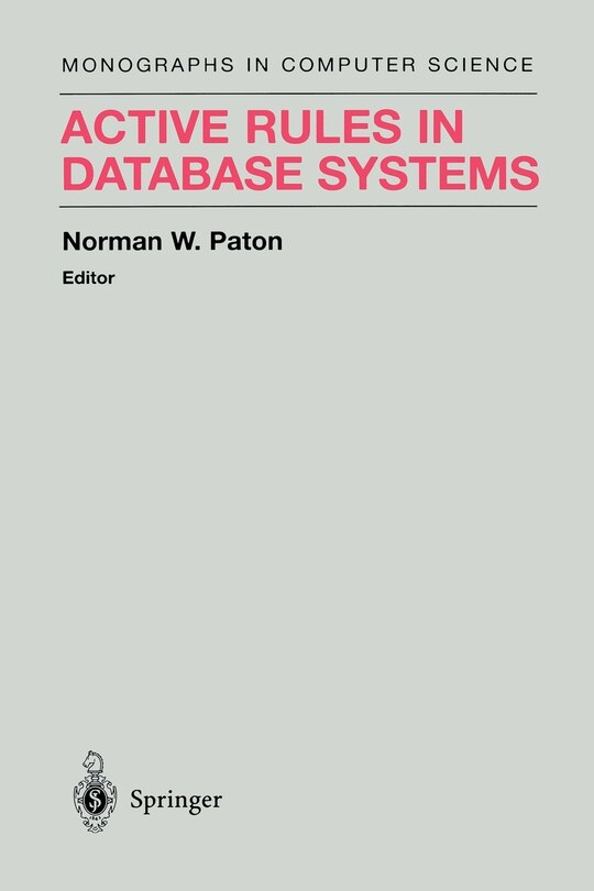 Front cover_Active Rules in Database Systems