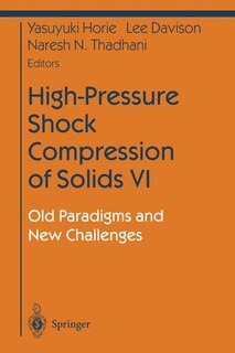 Front cover_High-Pressure Shock Compression of Solids VI