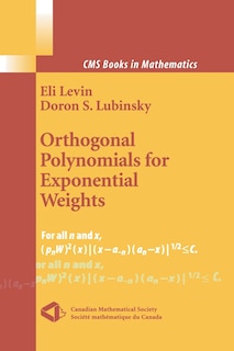 Front cover_Orthogonal Polynomials For Exponential Weights