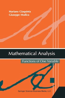 Front cover_Mathematical Analysis