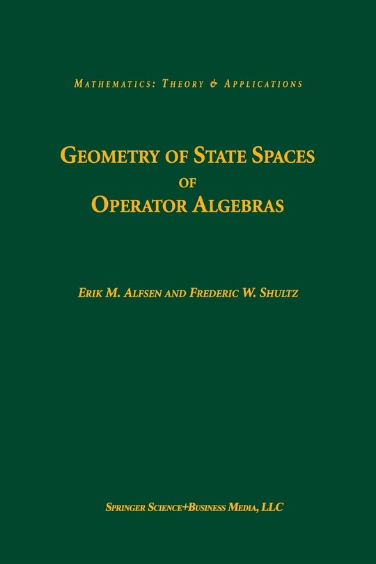 Couverture_Geometry of State Spaces of Operator Algebras