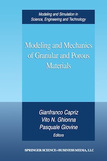 Front cover_Modeling And Mechanics Of Granular And Porous Materials