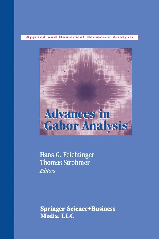 Front cover_Advances in Gabor Analysis