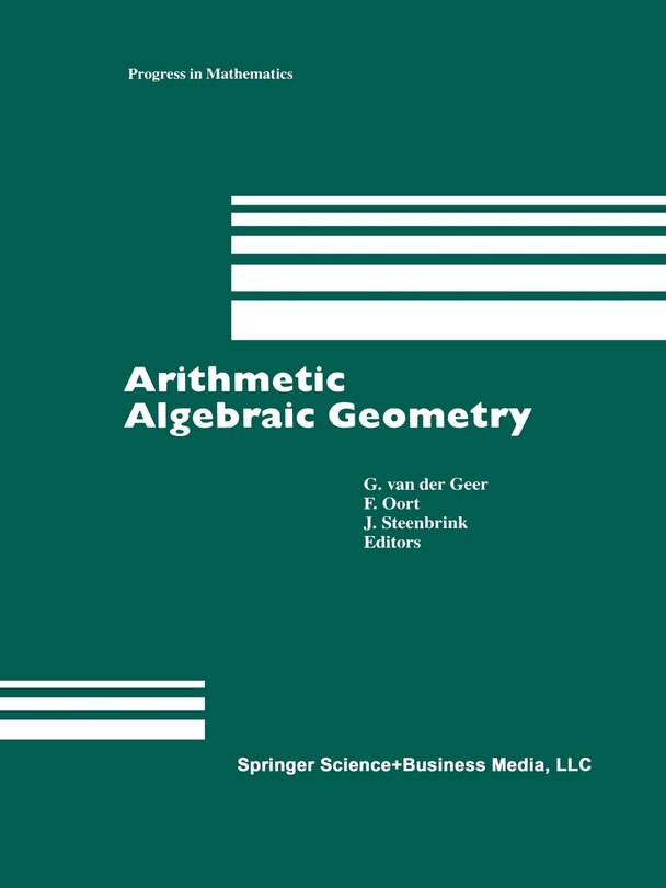 Front cover_Arithmetic Algebraic Geometry