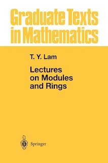 Couverture_Lectures on Modules and Rings