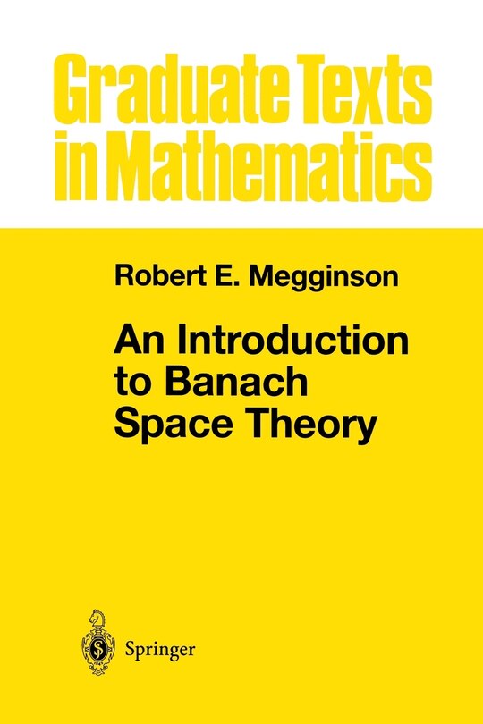Front cover_An Introduction to Banach Space Theory