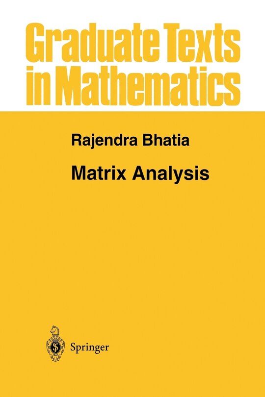 Matrix Analysis