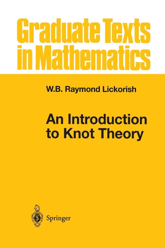 Front cover_An Introduction to Knot Theory