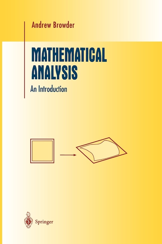 Front cover_Mathematical Analysis