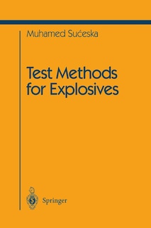 Couverture_Test Methods for Explosives