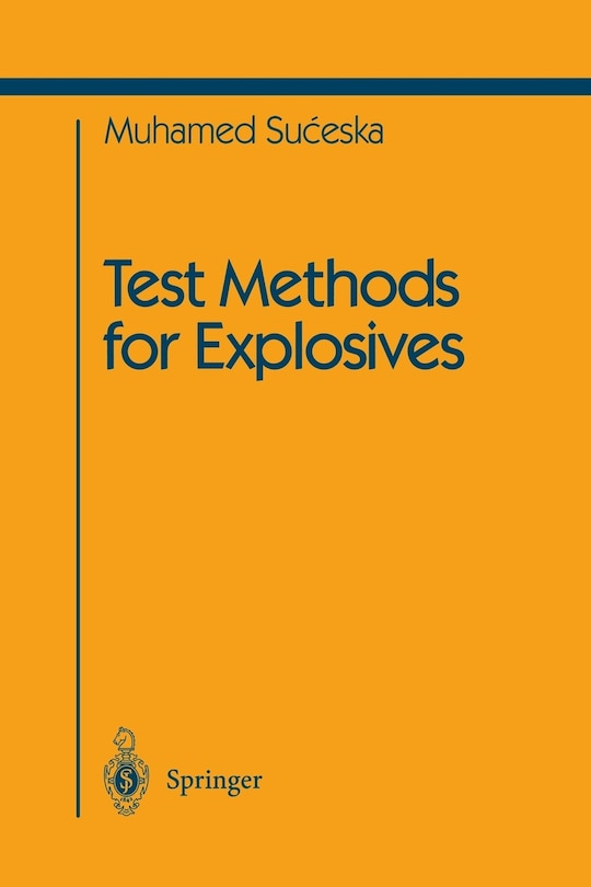 Couverture_Test Methods for Explosives