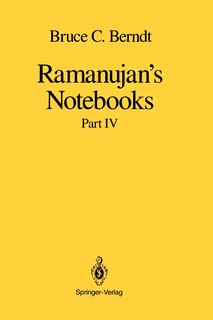 Couverture_Ramanujan's Notebooks