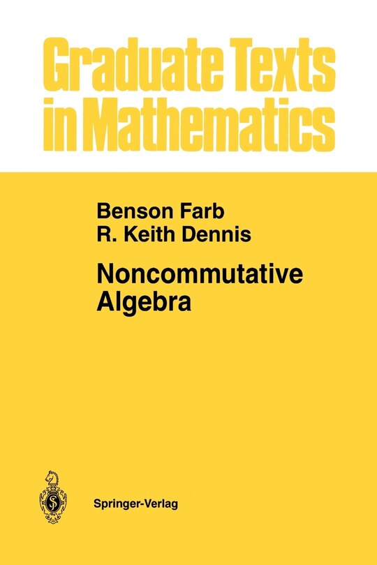 Front cover_Noncommutative Algebra
