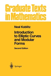 Couverture_Introduction to Elliptic Curves and Modular Forms